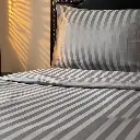 stripe bed sheet